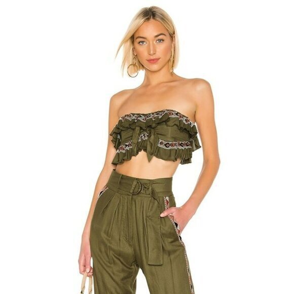 Tularosa Maddie Bandeau - Olive Green